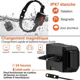 Hek, draadloos, GPS voor honden, voor buiten, verbetert IPX7, waterdicht, elektrisch, heksysteem, halsband met de nieuwe GPS-signaalversterkingschip, radius 30-999 m, zwart