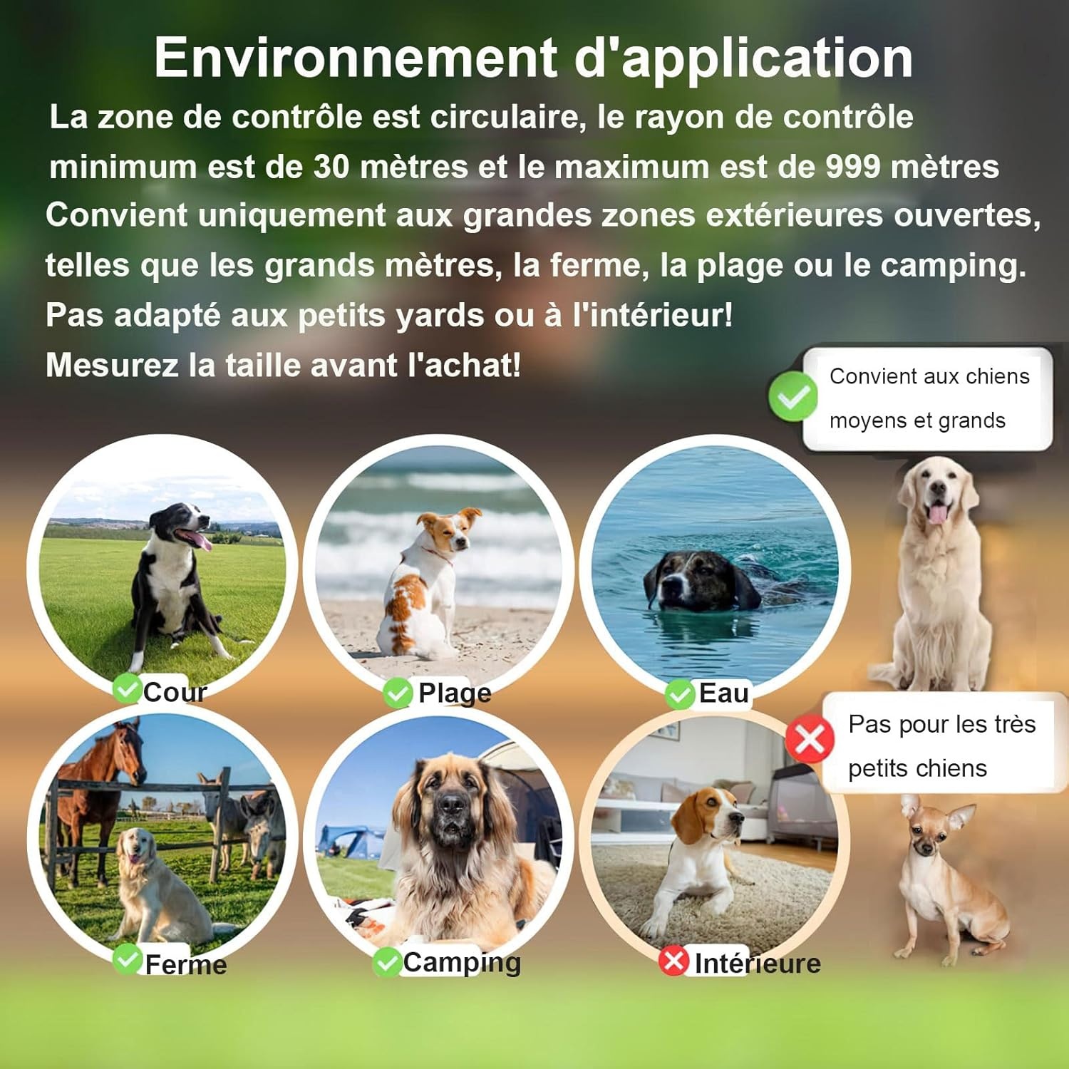 Hek, draadloos, GPS voor honden, voor buiten, verbetert IPX7, waterdicht, elektrisch, heksysteem, halsband met de nieuwe GPS-signaalversterkingschip, radius 30-999 m, zwart