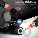 Andonstar AD409 Pro HDMI digitale microscoop, 10,1 inch soldeermicroscoop, 300X USB elektronische microscoopcamera voor professioneel PCB-solderen, printplaat, ondersteunt Windows-pc