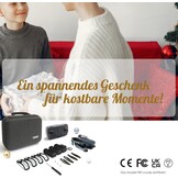 Opvouwbare drone voor beginners met 4K camera, 800m bereik en 60+ min vliegtijd (3 accu's)