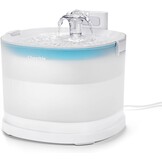 Cheerble Kattenfontein, 2 liter, zonder pomp, drinkfontein voor katten met bewegingsmelder, BPA-vrij, 23 dB ultralicht, eenvoudige reiniging, waterfontein voor katten en kleine dieren (Elfin E1)