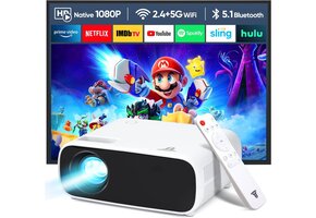 Beamer 1080P Full HD 4K (HDMI) - 41% Korting!