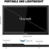 Draagbare Monitor 15.6" Full HD 1080p (34% Korting)