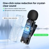 Mini Draadloze Lavalier Microfoon | 36u Batterij | 29% Korting