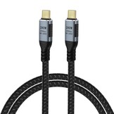 Snellaad USB-C Kabel: 240W PD, 40Gbps, Zwart, 1m - 54% Korting!