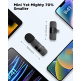Draadloze Clip-on Microfoon - 42% Korting - iPhone/iPad