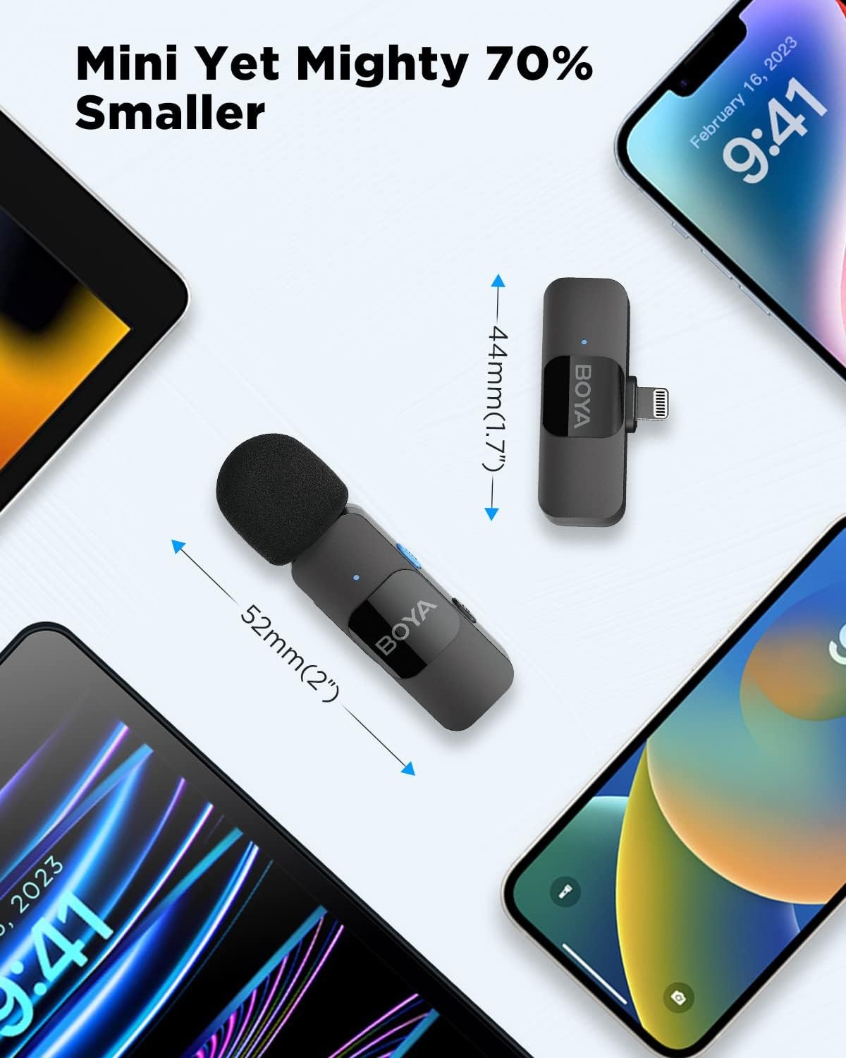 Draadloze Clip-on Microfoon - 42% Korting - iPhone/iPad