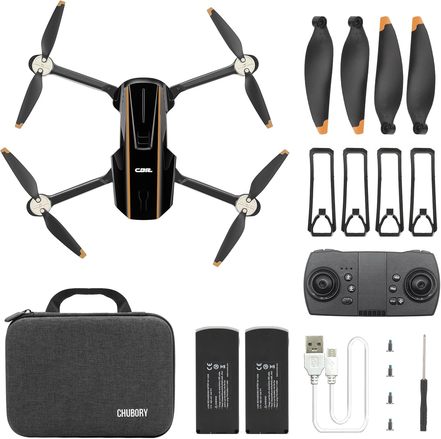 Drone A68 Beginners | 2K HD | 36 min Vlucht | Zwart | 46% Korting