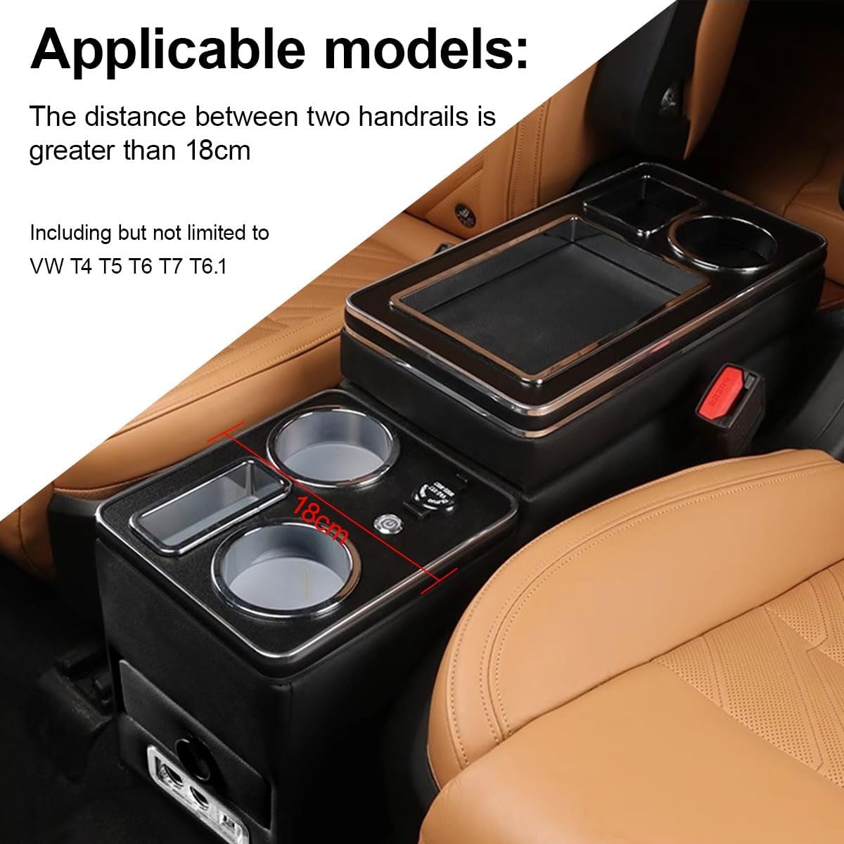 Centrale Console Organizer met USB & LED - 34% Korting!