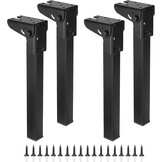 Klaptafelpoten IJzer 25cm - 4 Stuks - Nu met 28% Korting!