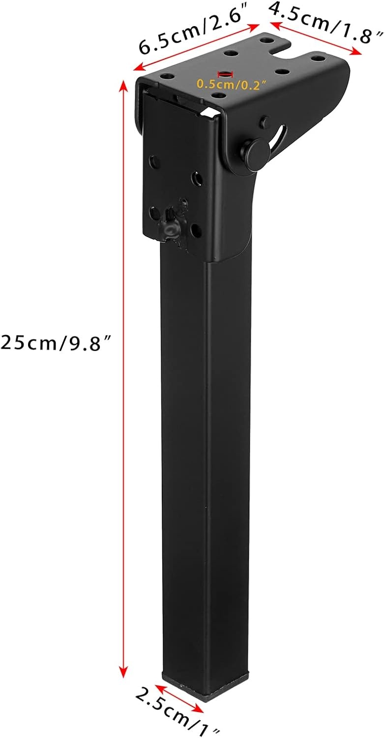 Klaptafelpoten IJzer 25cm - 4 Stuks - Nu met 28% Korting!