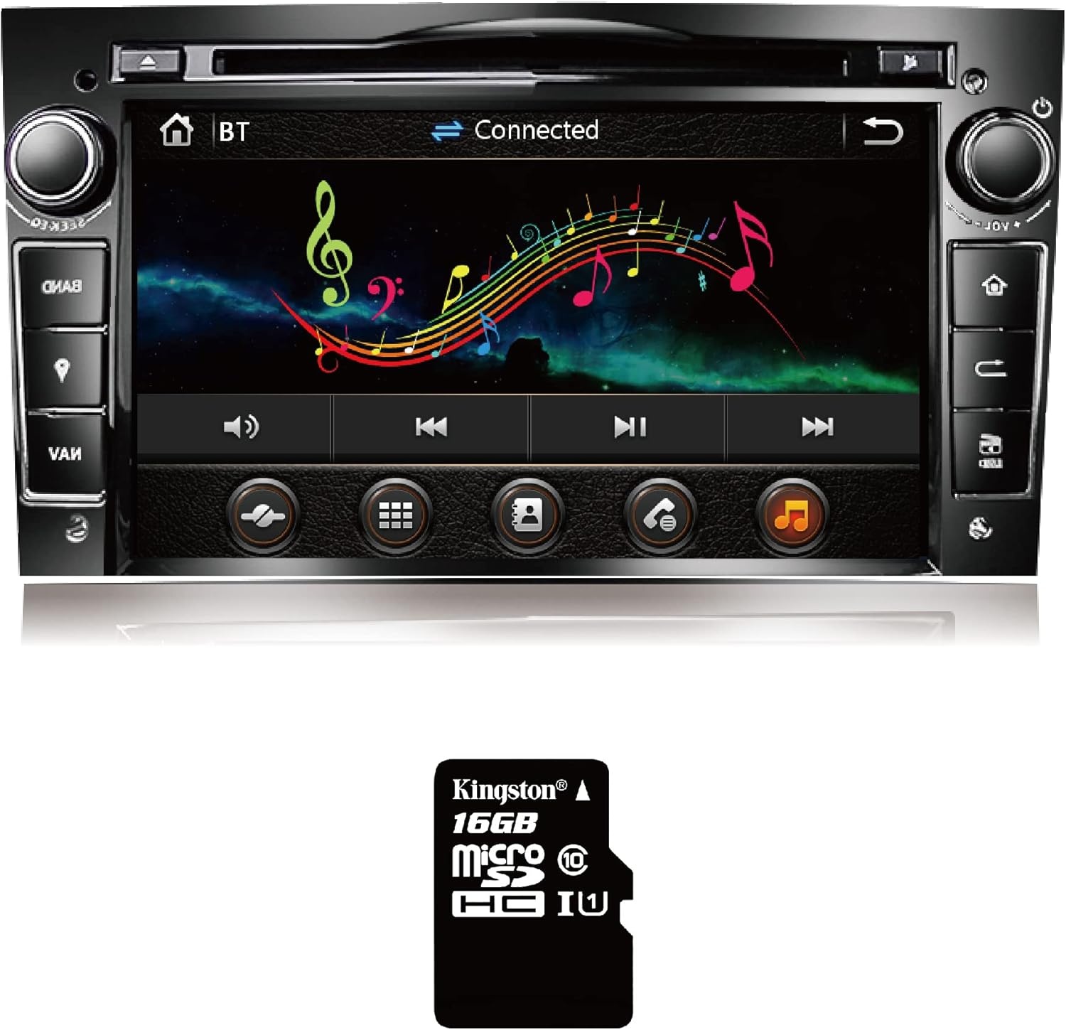 Opel Autoradio 2 DIN - 29% Korting! - 7" Touchscreen, GPS, DVD