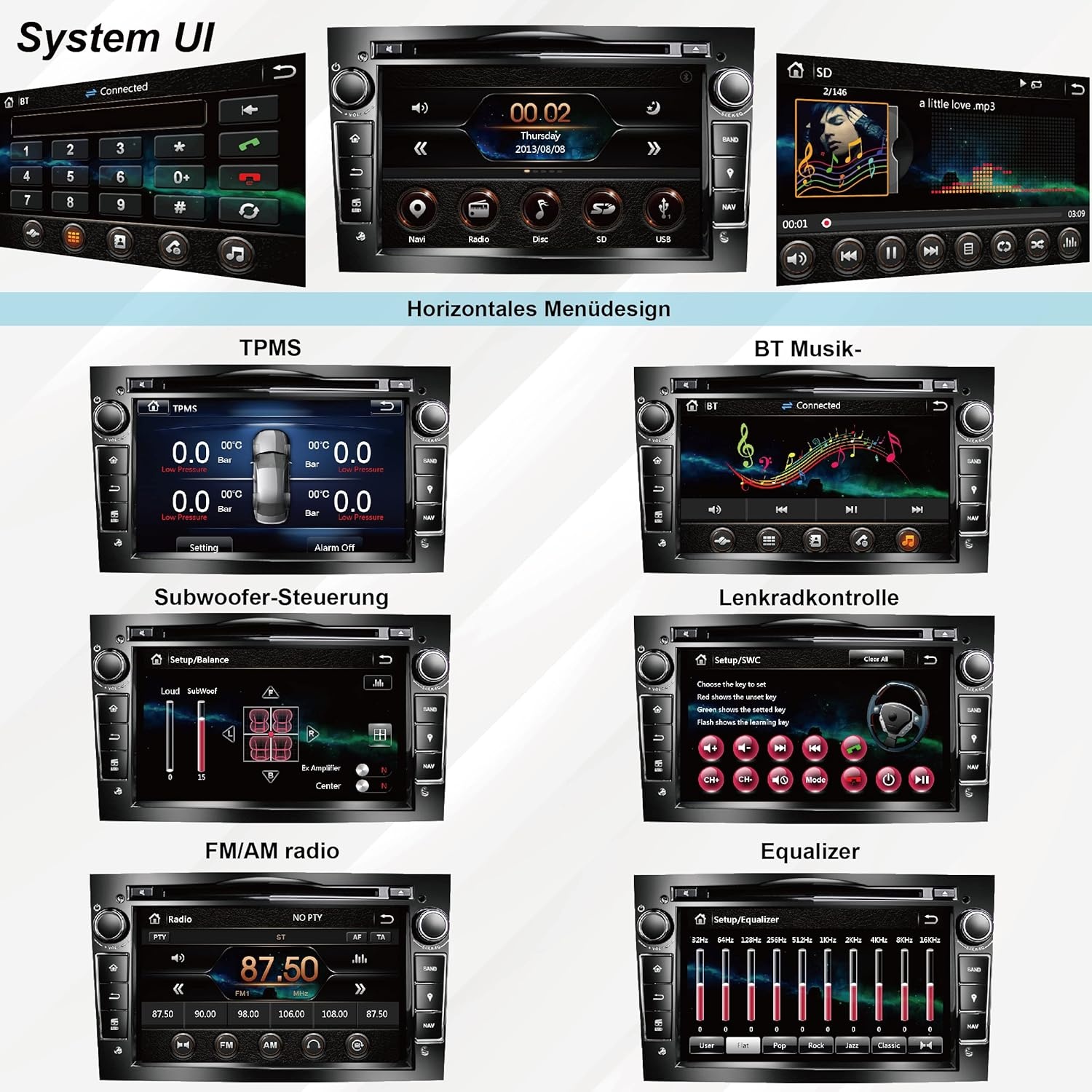 Opel Autoradio 2 DIN - 29% Korting! - 7" Touchscreen, GPS, DVD