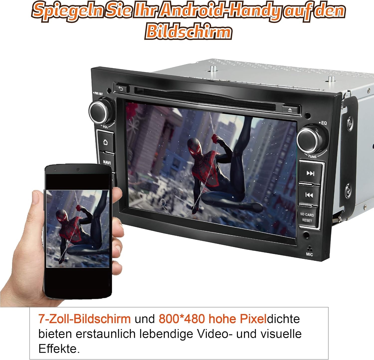Opel Autoradio 2 DIN - 29% Korting! - 7" Touchscreen, GPS, DVD