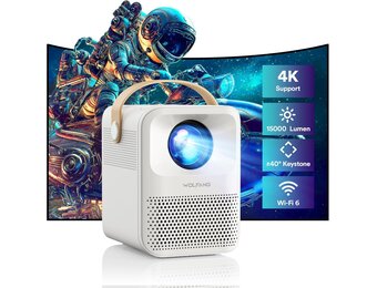 Mini Beamer 4K (Native 1080P) - 54% Korting!