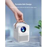 Mini Beamer 4K (Native 1080P) - 54% Korting!