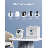 Mini Beamer 4K (Native 1080P) - 54% Korting!