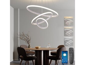 Zwarte Hanglamp Eettafellamp 50cm - 29% Korting!