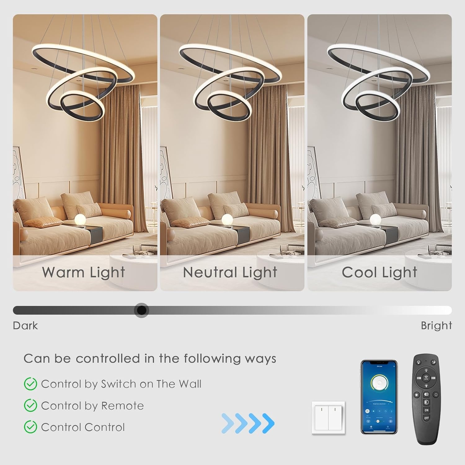 Zwarte Hanglamp Eettafellamp 50cm - 29% Korting!