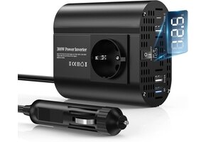 300W Auto-omvormer 12V naar 220V | 39% Korting