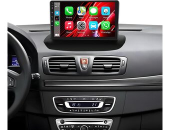 Android Autoradio 9" Carplay/Android Auto - Megane 3 (2008-2014) - 35% KORTING!