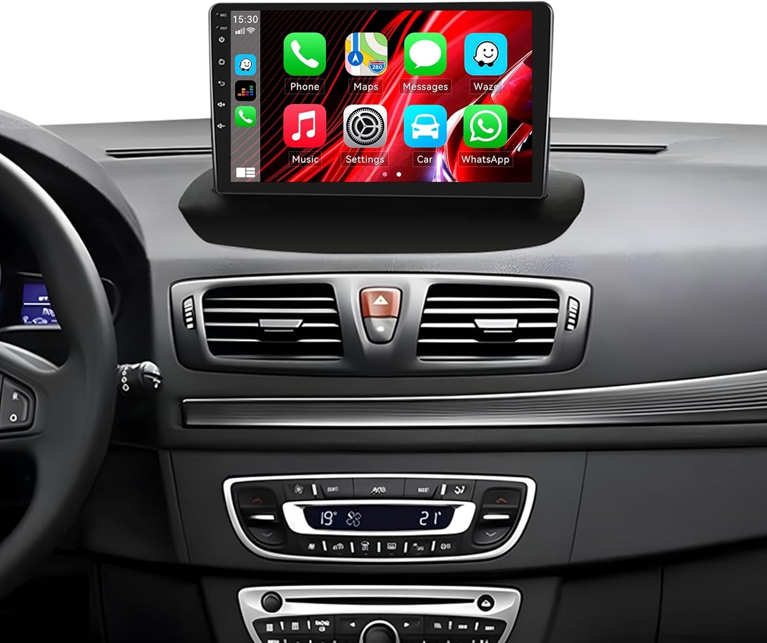 Android Autoradio 9" Carplay/Android Auto - Megane 3 (2008-2014) - 35% KORTING!