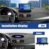 Android Autoradio 9" Carplay/Android Auto - Megane 3 (2008-2014) - 35% KORTING!