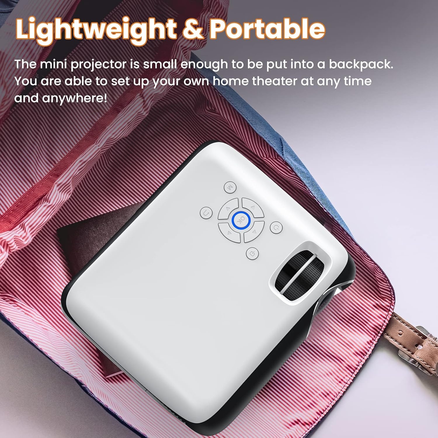 HOPVISION Beamer 9500lm 4K Full HD - 34% Korting!