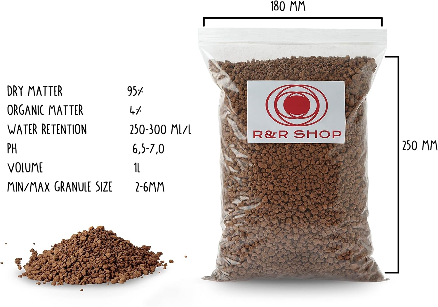Bonsai Substraat Akadama (1L) - Japanse Kwaliteit - 65% Korting