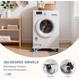 Wasmachineonderstel met wielen - 53% korting