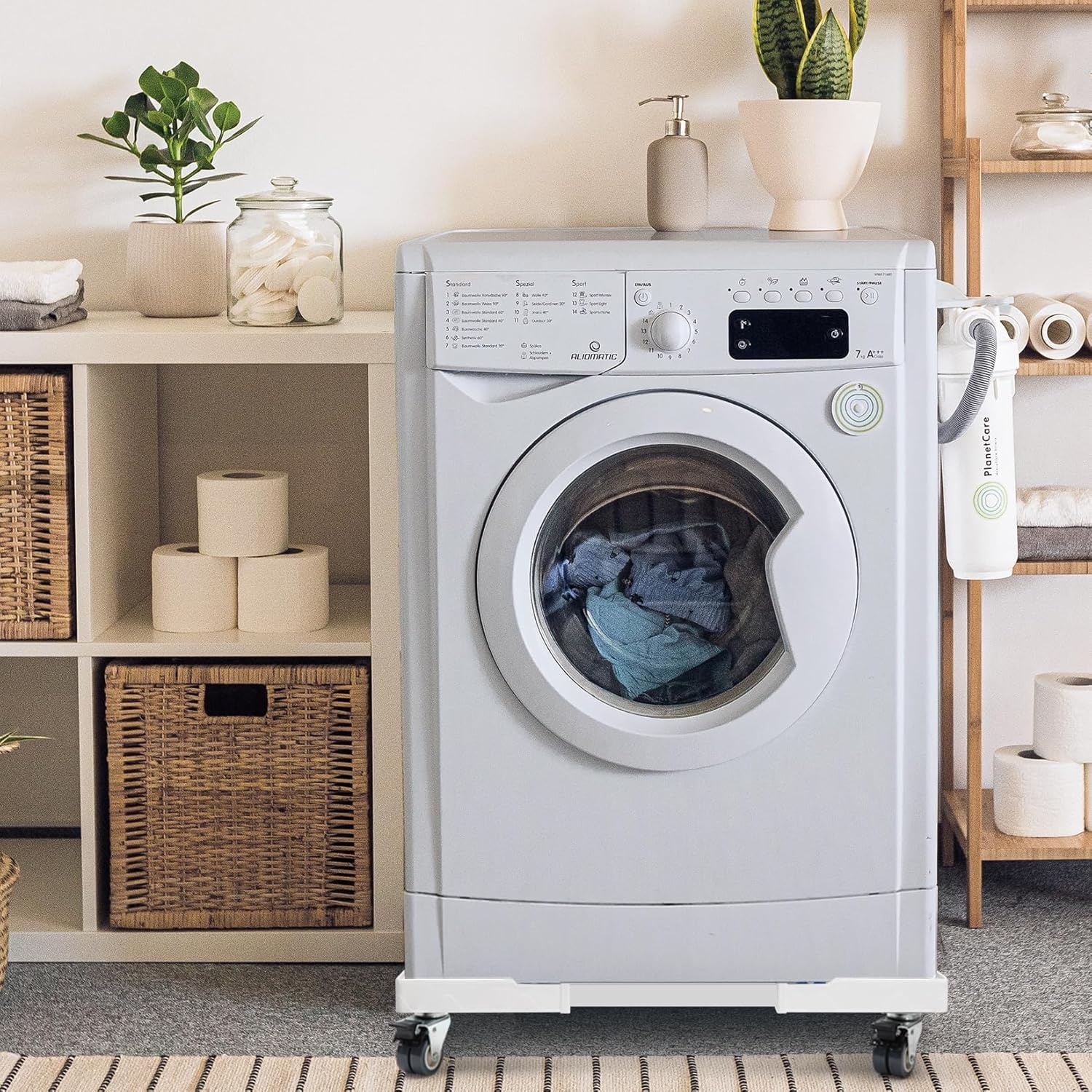 Wasmachineonderstel met wielen - 53% korting