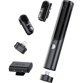 Draadloze Lavalier Microfoon (43% Korting) - iPhone, Android, Camera