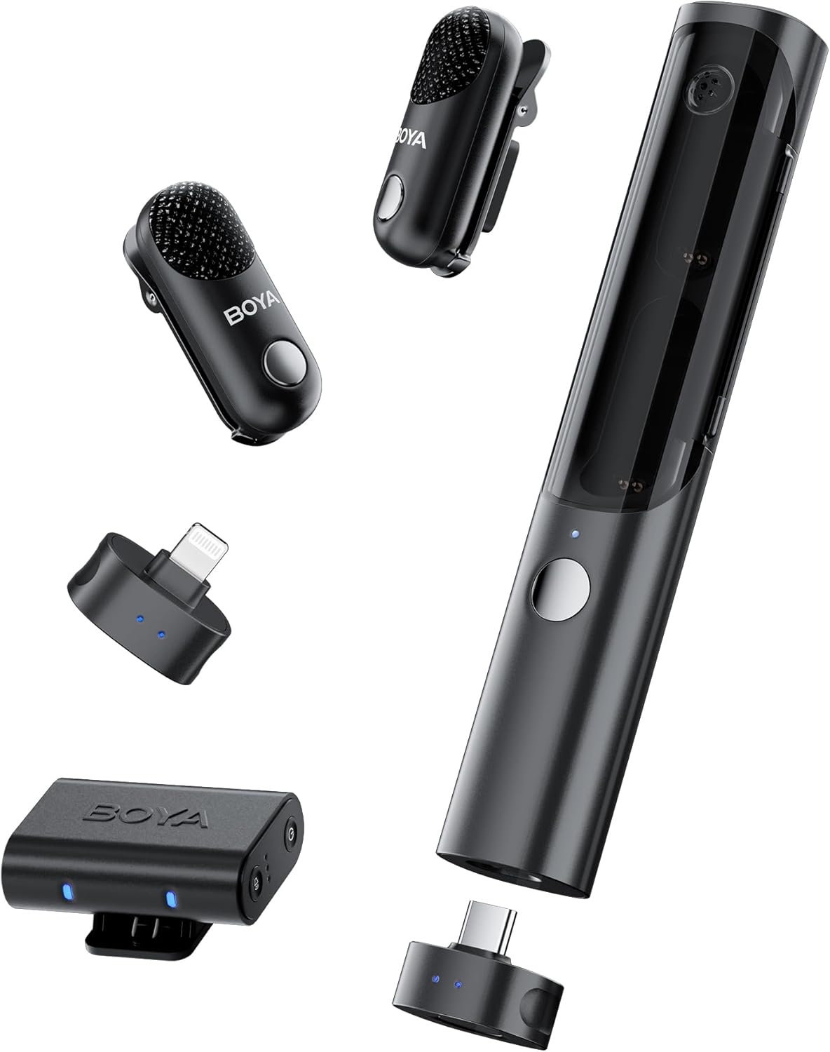 Draadloze Lavalier Microfoon (43% Korting) - iPhone, Android, Camera