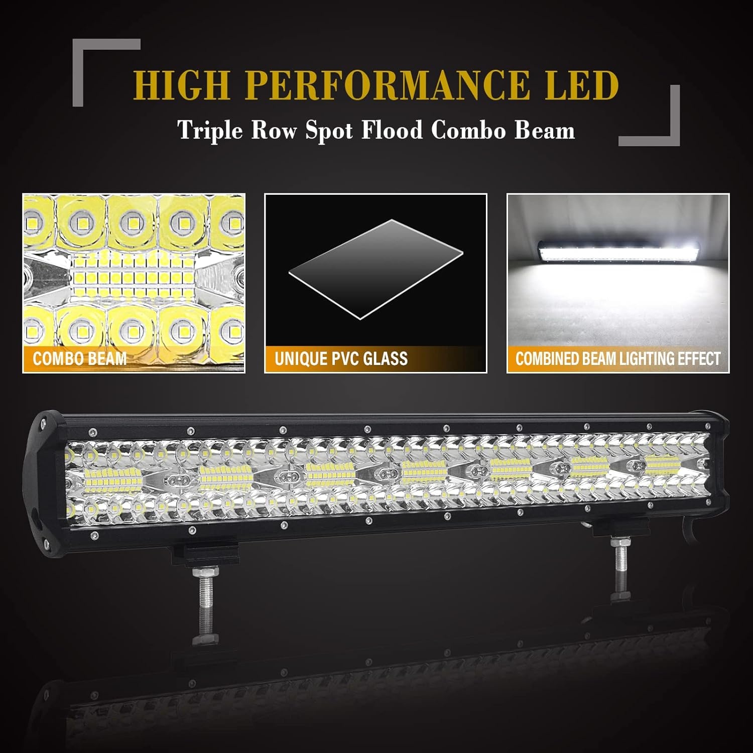 SKYWORLD 20" LED Lichtbalk 420W - 29% Korting!