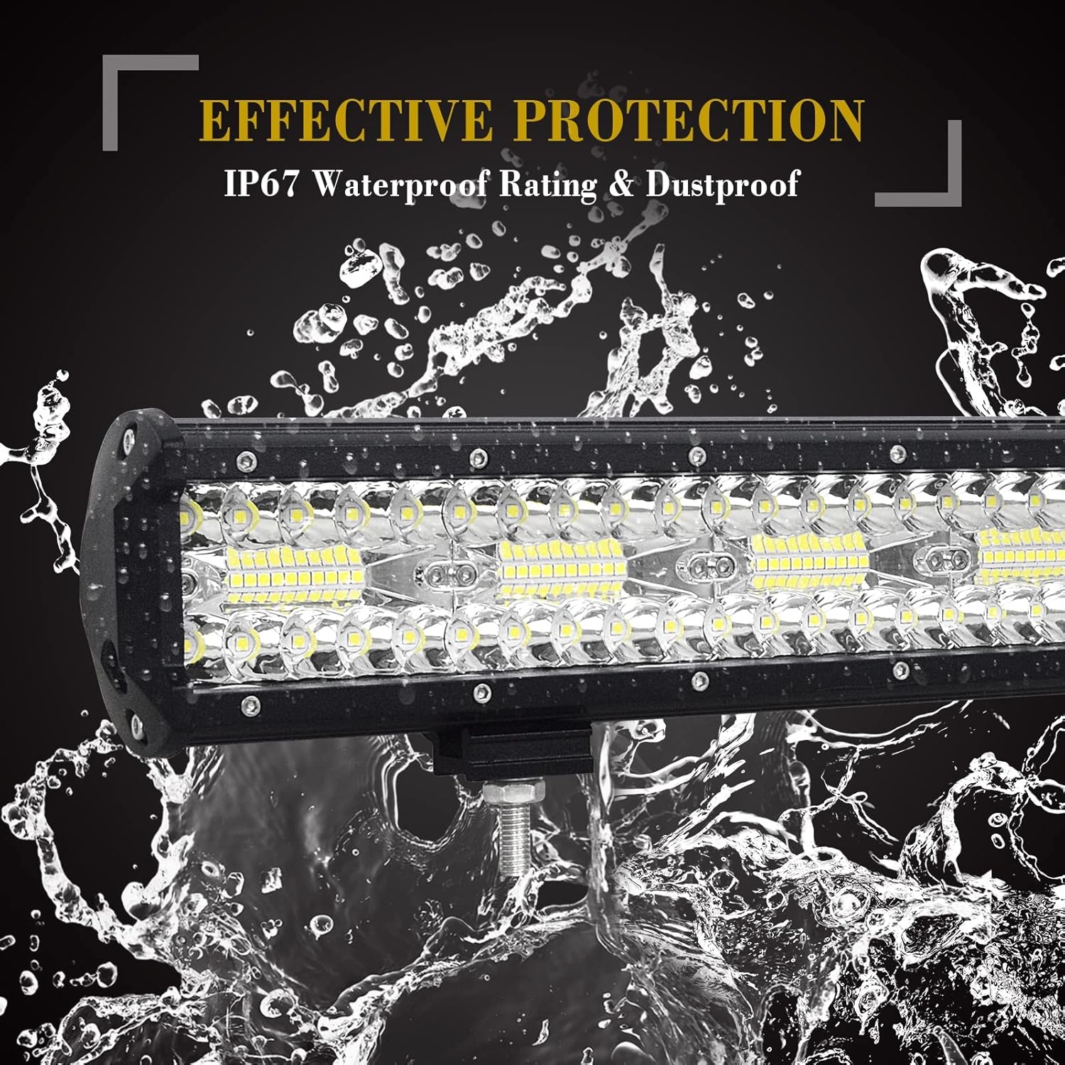 SKYWORLD 20" LED Lichtbalk 420W - 29% Korting!