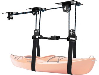 Kajak Deckenlift met Haken & Katrol - 34% Korting!