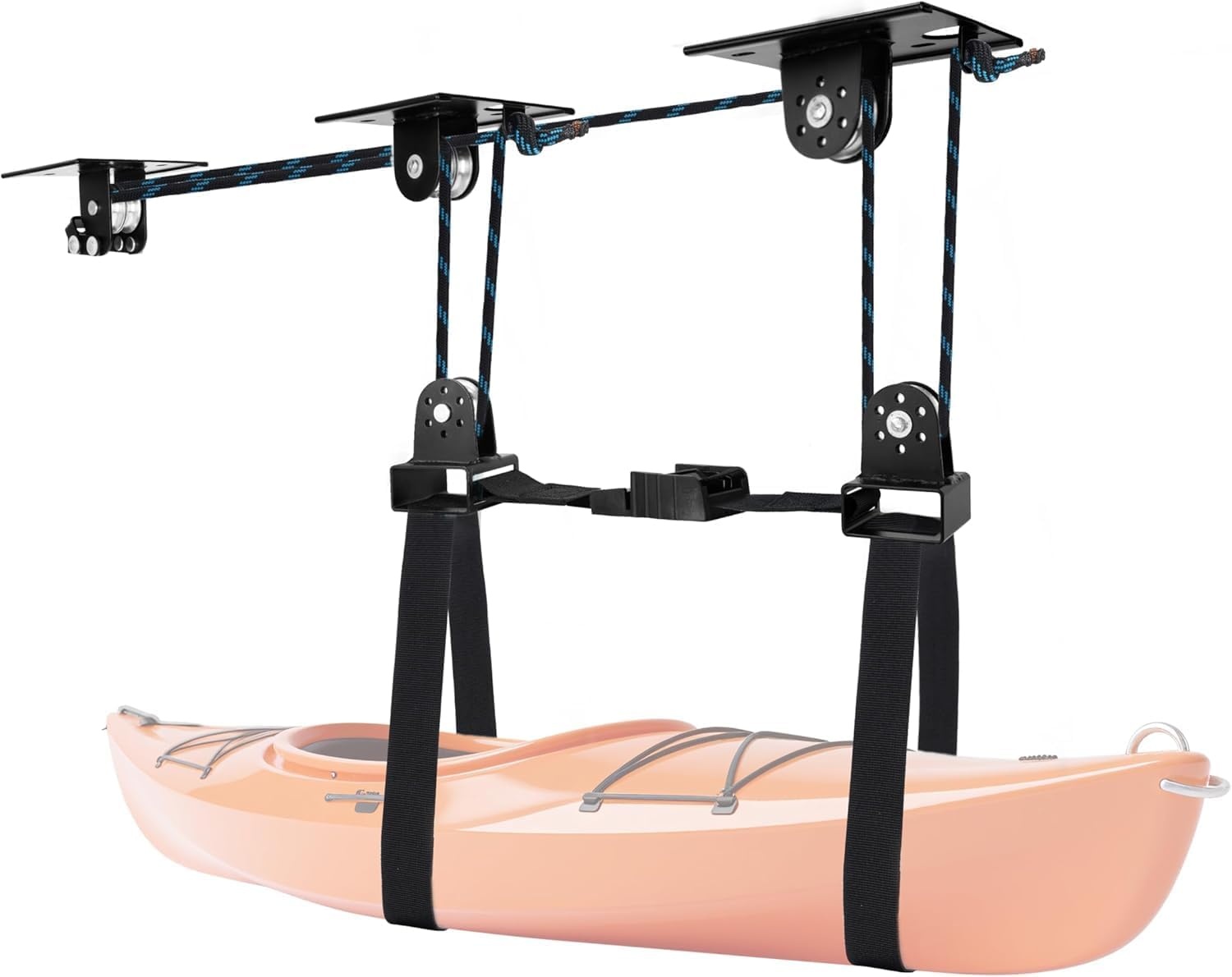 Kajak Deckenlift met Haken & Katrol - 34% Korting!