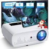 HOPVISION Beamer - Full HD, 15000 Lux, 4K Ondersteund (-35%)