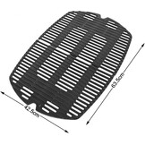 Gietijzeren Grillroosters 2-pack - 34% Korting - Voor Weber Q300/Q320