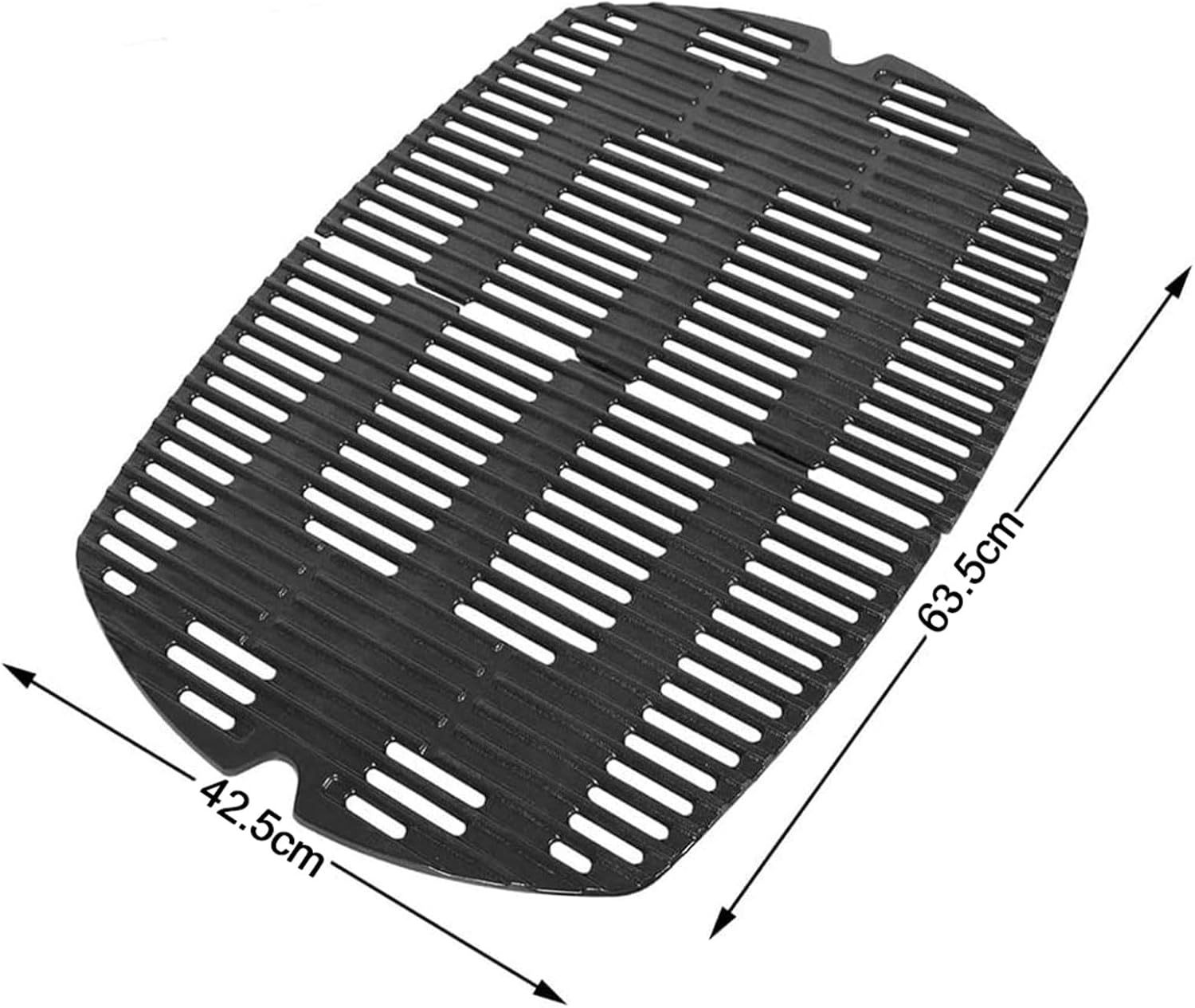 Gietijzeren Grillroosters 2-pack - 34% Korting - Voor Weber Q300/Q320