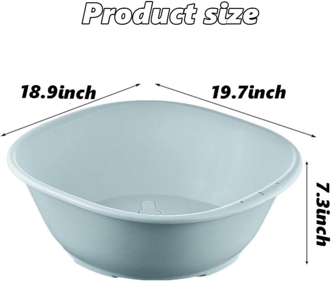 Grote heupbadkuip – Postnatale zorg & aambeienbehandeling | Extra brede bodem met antislipontwerp | Perineale genezing, vaginale hygiëne (wit)