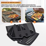 Gietijzeren Grillroosters 2-pack - 34% Korting - Voor Weber Q300/Q320