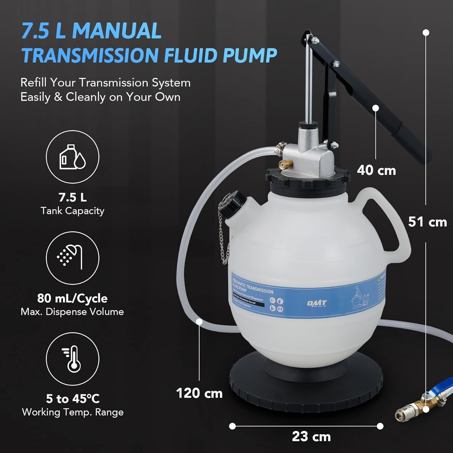 Orion Motor Tech Tandwielolie Vulapparaat 7,5L - 59% Korting!
