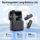 Boya BY-V3 Draadloze Microfoon Combo - 29% Korting!