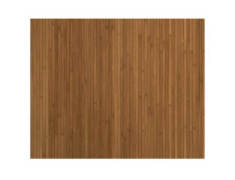 vidaXL Bamboe Vloerkleed Bruin 80x100cm - Nu met 32% Korting!