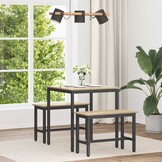 vidaXL Eettafel Metaal - 34% Korting