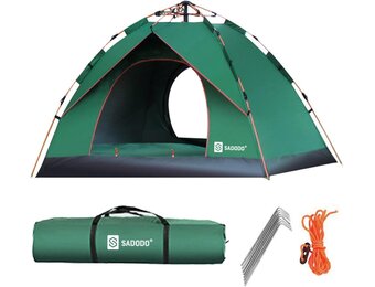 Sadodo Pop-up Tent: Waterdicht, Snel Opgezet (52% Korting!)
