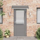 VidaXL Deurluifel 120x75cm PC Zwart - 40% Korting!