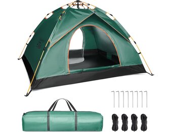 ExpeditionEra Pop-up Campingtent: Ruim & Waterdicht (52% Korting)