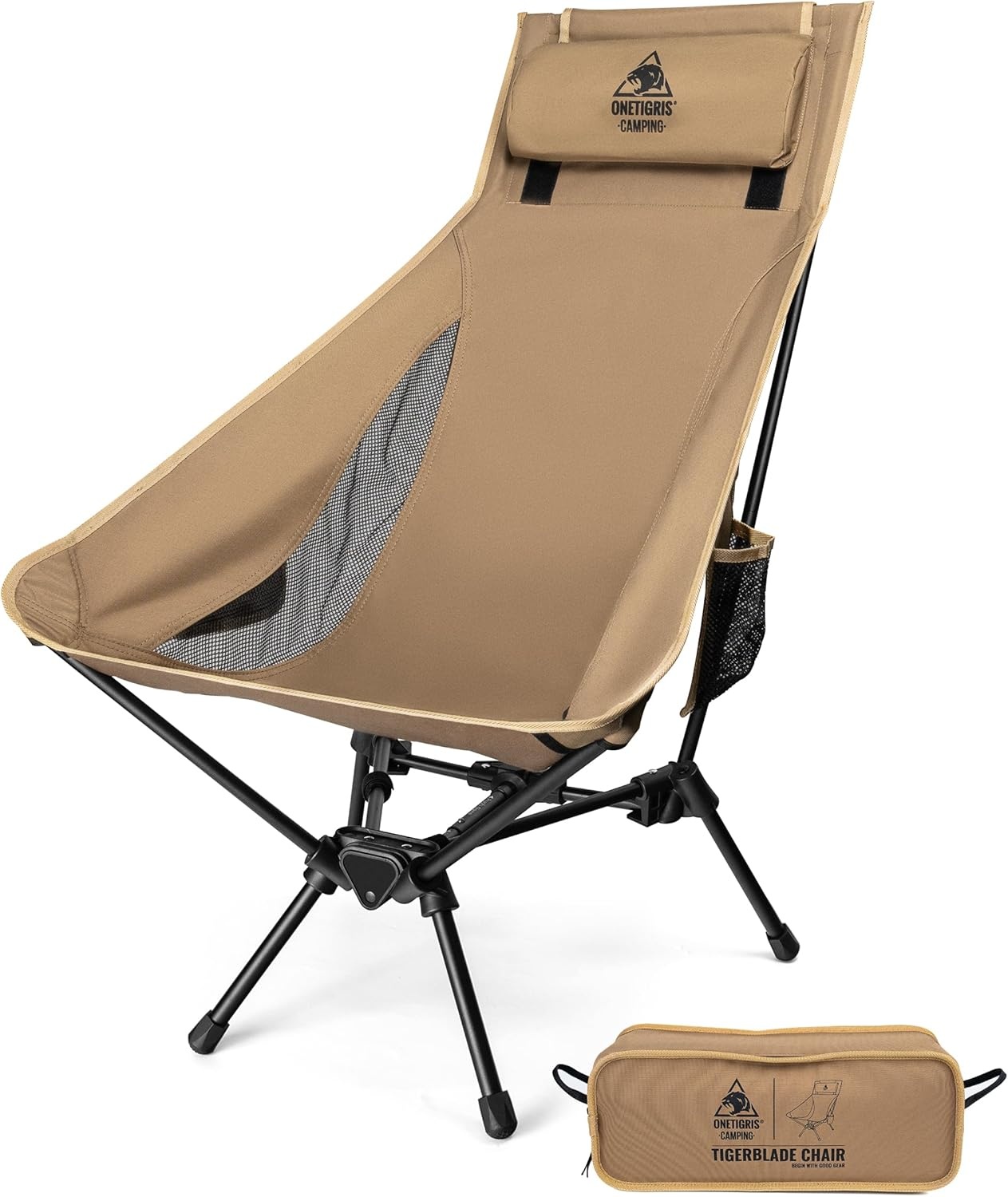 OneTigris Tigerblade Campingstoel Hoge Rugleuning - 29% Korting!